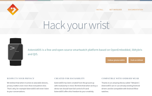 AsteroidOS: A free smartwatch platform.